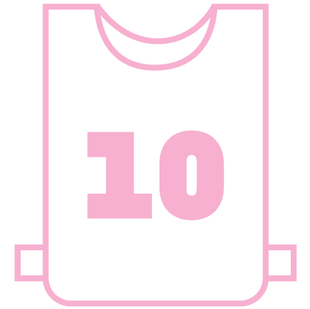 Number 10 bib icon